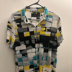 Jamie Sadock Retro Short Sleeve Top – XL Unisex